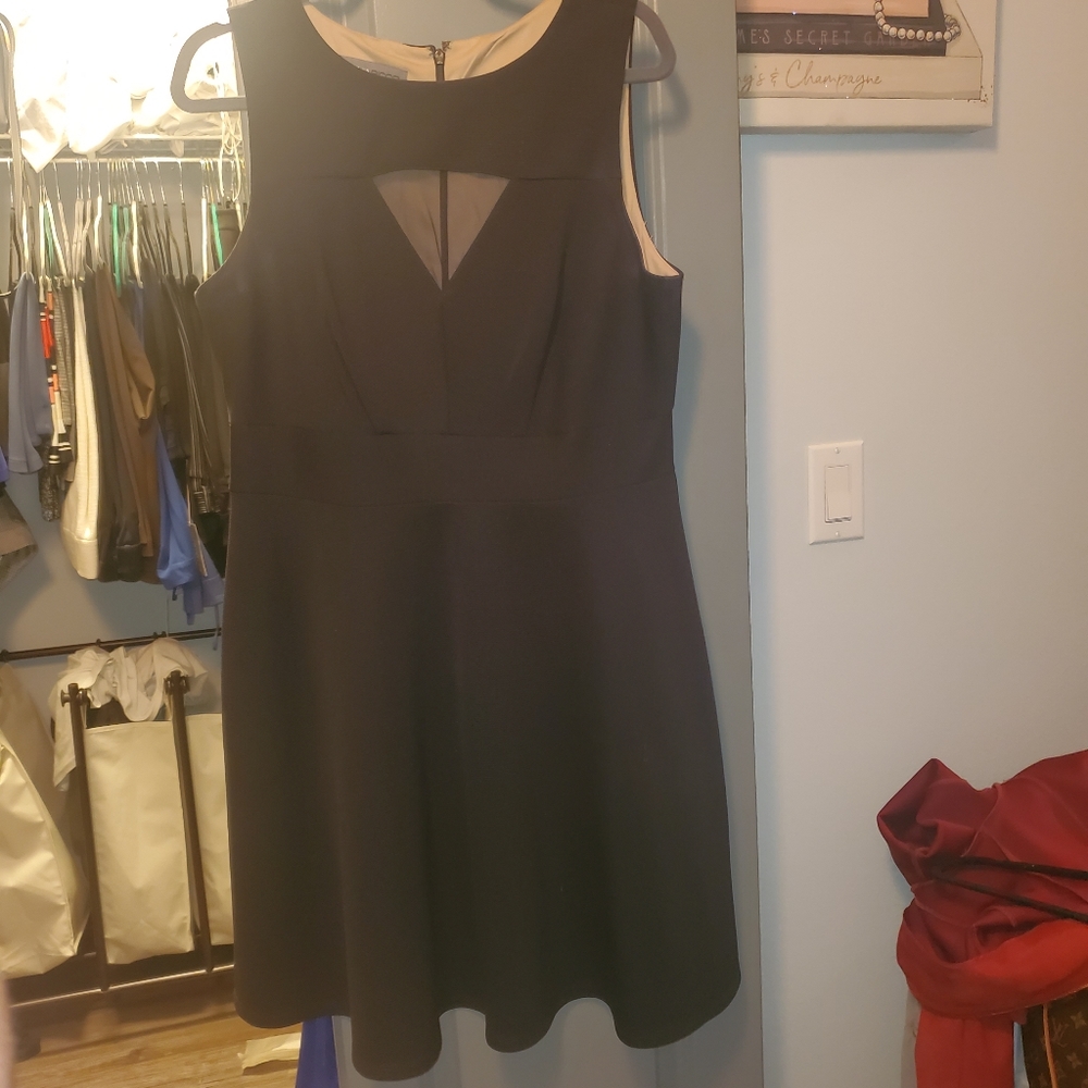 Cute sleeveless black dress